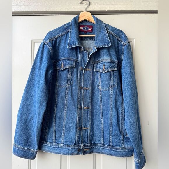 Denim Gear MEN'S DENIM JACKET SIZE M - Picture 12 of 14